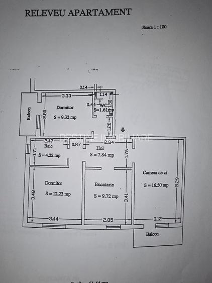 Apartament TÂRGU CUCU | 3 camere, semidecomandat, 68 mp total, mobilat