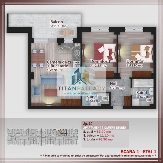Apartament 3 Camere,Super Oferta,Pallady-Nicolae Teclu,Metrou