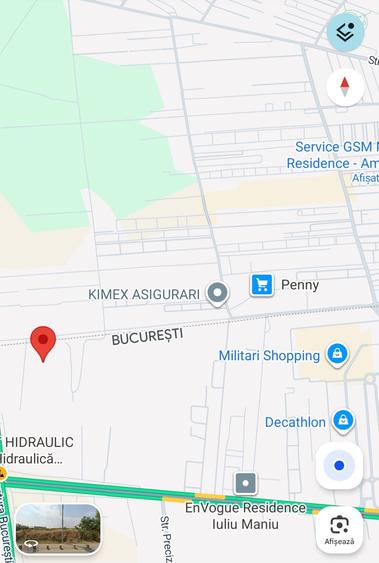 Teren de vanzare 5000 mp Chiajna - Bucuresti - Militari Residence