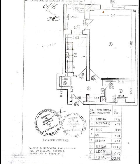 Garsoniera de vanzare - metrou Dristor 33 mp