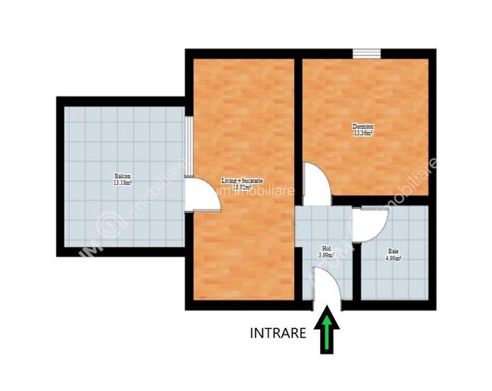 Apartament 2 camere decomandate balcon loc parcare Lacul Binder Sibiu - 6