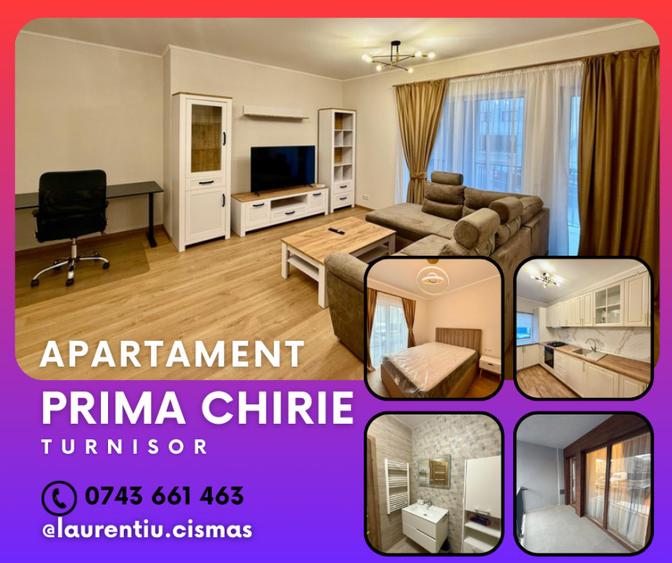 Apartament nou 2 camere - Prima inchiriere - Parcare inclusa