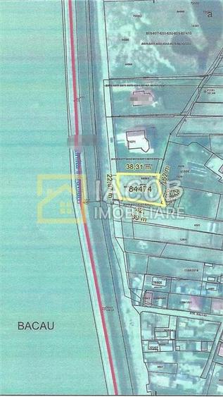Teren intravilan 993 mp, Cartier Serbanesti, Bacau
