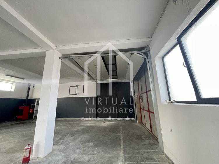 Hala de inchiriat in Sibiu, 200mp, parcare, pretabila service