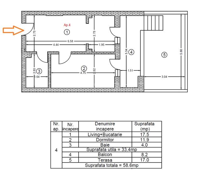 2 camere tip studio + gradina proprie - Metrou Berceni - 2