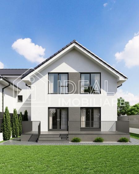 Casă individuală P + M – Șura Mare | 120 mp utili | 5 camere | Curte 262 mp