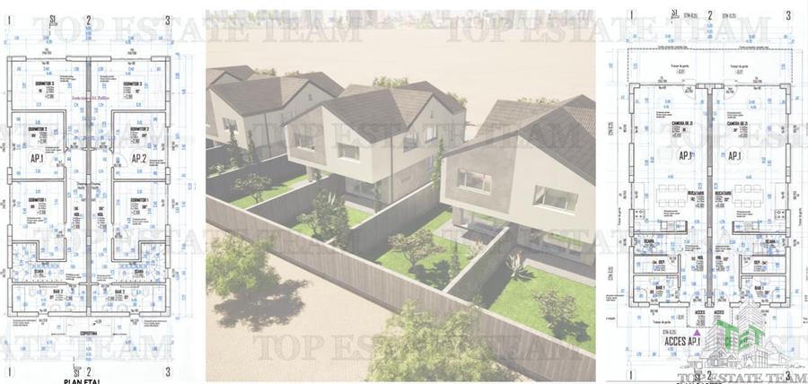 Duplex de vanzare comuna Berceni