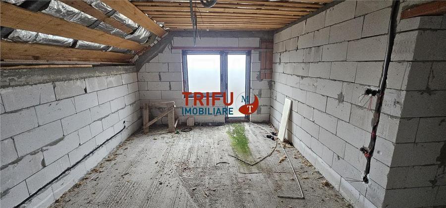 Casa de vanzare la rosu S+P+M si teren 1062 mp zona Micesti
