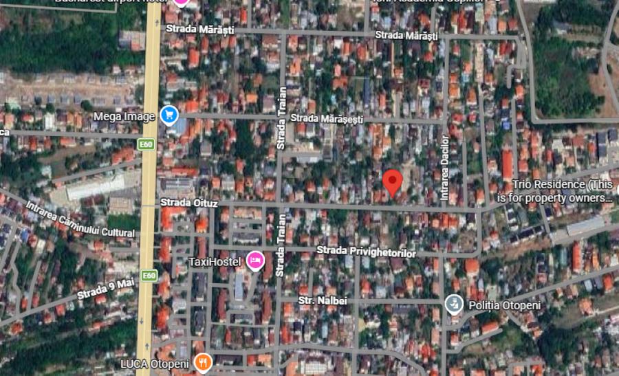 Otopeni - Central str. Oituz, Teren 956 mp!
