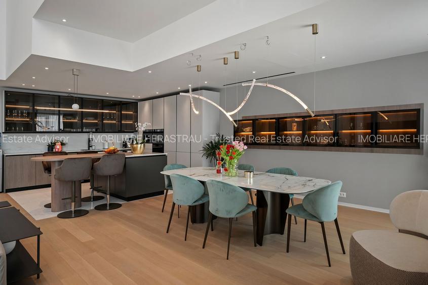 Penthouse spectaculos cu 4 dormitoare în One Verdi Park