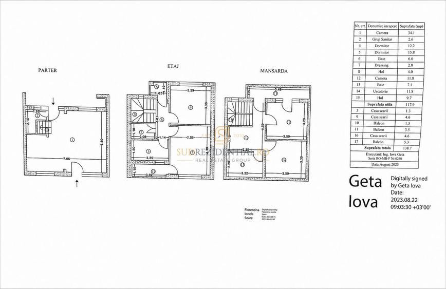 Vila P+1+M, 4 camere, Sos Oltenitei, Popesti-Leordeni - 1