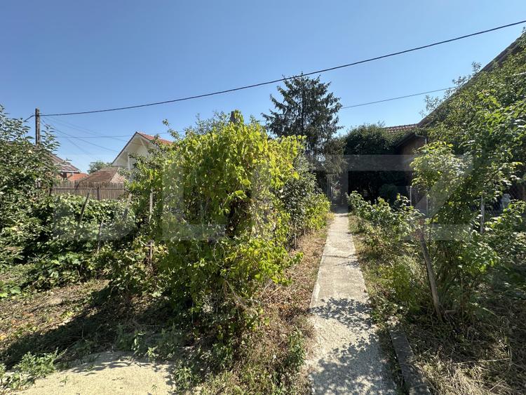 Casa plan parter 74 mp utili , 1500 mp teren,zona Lucian Blaga