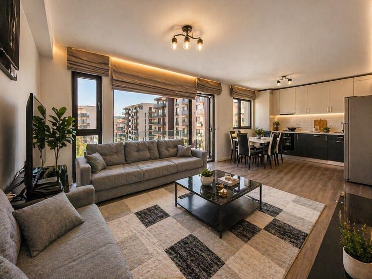 Apartament 3 camere Class Park | Parcare | Etaj 4 | Luminos