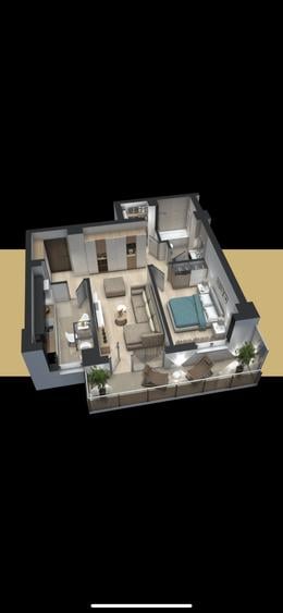 Apartament cu 2 camere - zona Tudor -Conest Grand Residence