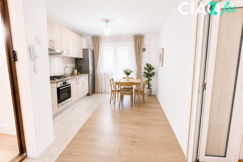 Apartament 4 camere | Șos. Virtuții | 93,5 mp | etaj 3/8 | 2 băi | Com 0% - 2