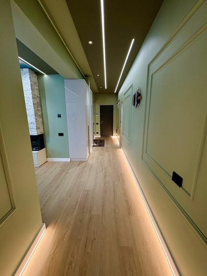 Penthouse de închiriat, 3 camere, 2 băi – 2 locuri de parcare – Popești Leordeni