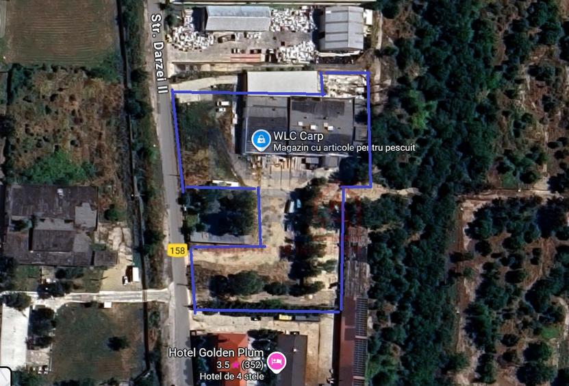 De vanzare spatiu depozitare Crevedia/Teren