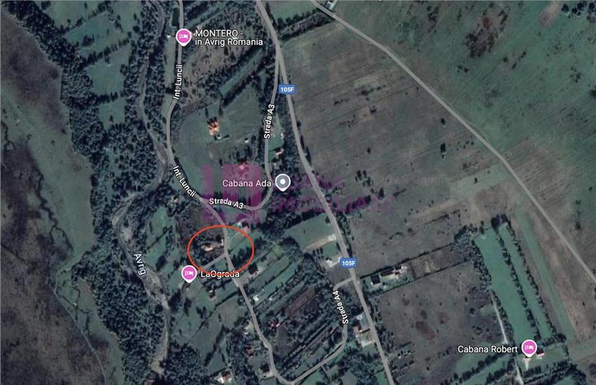 Teren intravilan 1600 mp | Valea Avrigului | zona turistica