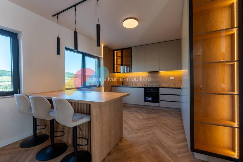 Casa ultrafinisata, 120 Mp + 400 Mp Teren, intrare Chinteni - 5