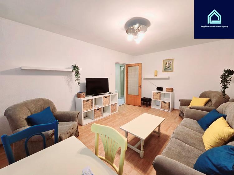 Apartament 3 camere metrou Râul Doamnei, ideal pentru studenți