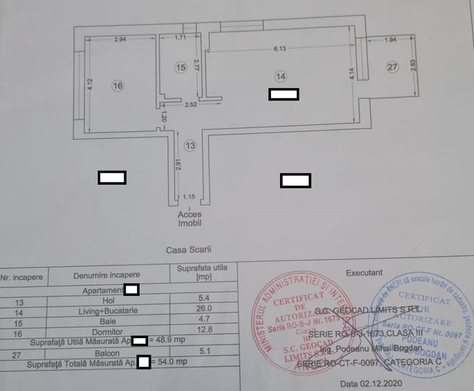 Mamaia Nord LIDL Apartament 2 camere loc de parcare si boxa