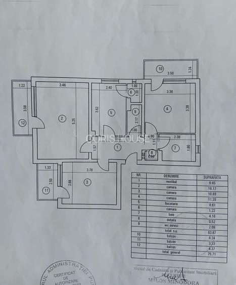 Aviatiei -Capalna -3 camere +3 balcoane - 5