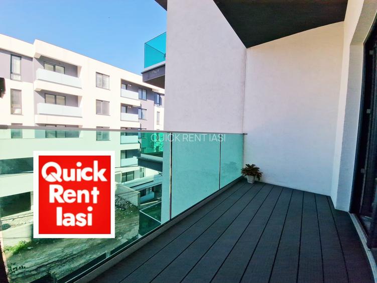 Copou Newton Park Residence Bloc Nou Apartament 1Camera Modern De Inchiriat - 9