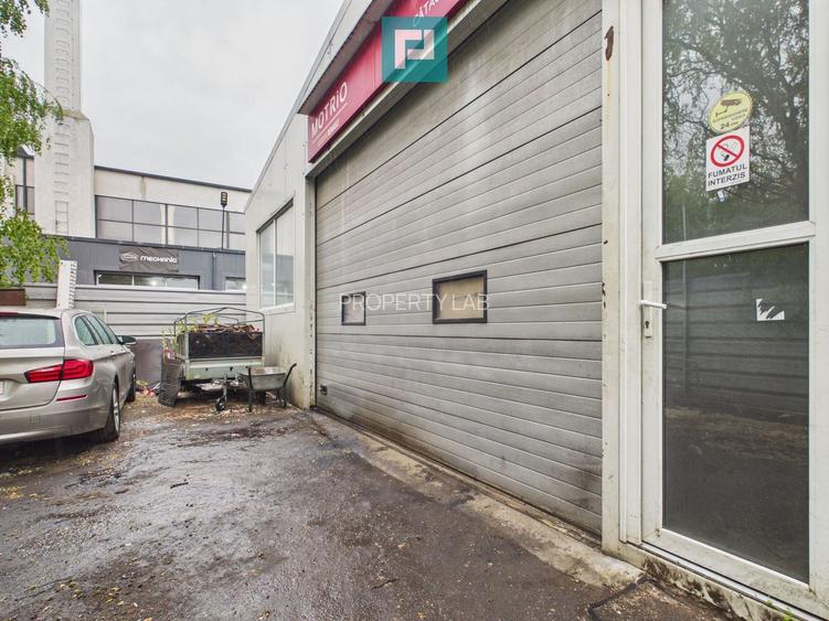 HALĂ INDUSTRIALĂ + SERVICE AUTO COMPLET ECHIPAT - 22
