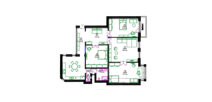 Apartament Piata Mocioni