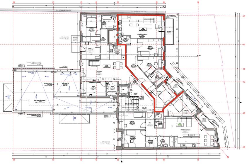 Ap de 4 camere în bloc nou - zonă semicentrală - Str. Burebista 5-7 - 4