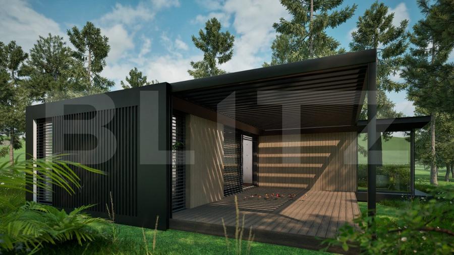 Casa pasiva certificabila, de vanzare, 3 camere, 90 mp construiti, Brasov