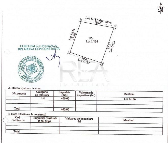 Teren intravilan de vânzare – Mamaia Nord | 400 mp | Deschidere 20 ml | Oportuni - 2