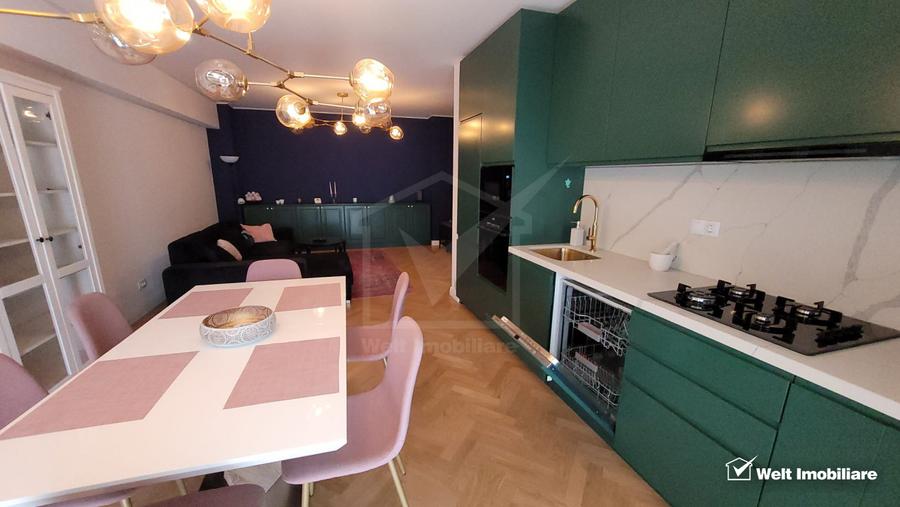 Inchiriere apartament 3 camere lux, SCALA CENTER, superfinisat, parcare