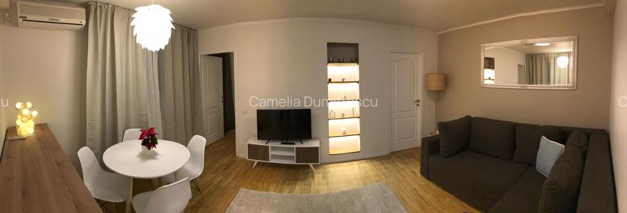 Apartament 2 camere renovat, complet mobilat și utilat,  Floreasca Str. Aghireș - 12