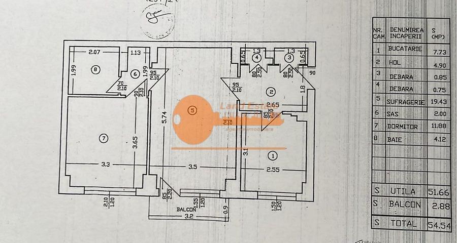 Apartament cu 2 camere in zona Drumul Taberei