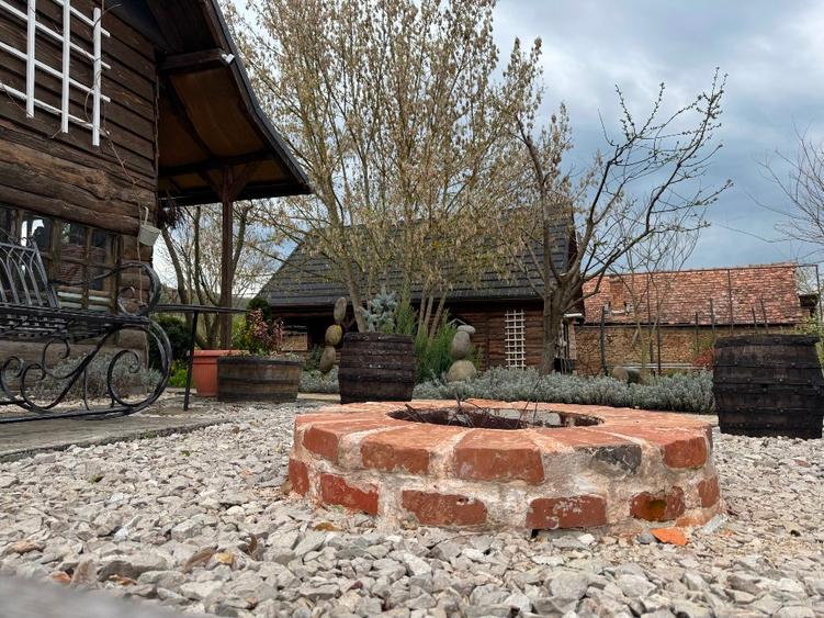 De vanzare 0,75ha cu doua case, gradina, livada etc Ideal camping, tabere, ferma