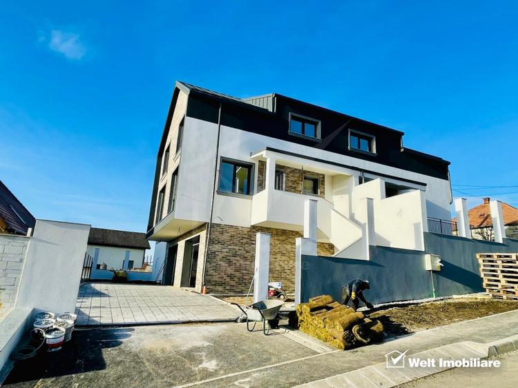 Duplex 4 camere, S+P+M, 156 mp utili, 280 mp teren,Dambul Rotund, zona linistita