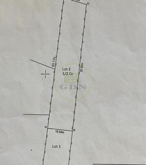 Teren intravilan, 1825mp , Centura de Nord Craiova, zona Aeroport