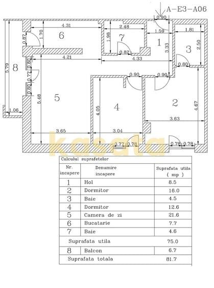 Apartament 3 camere | Băneasa | Northview