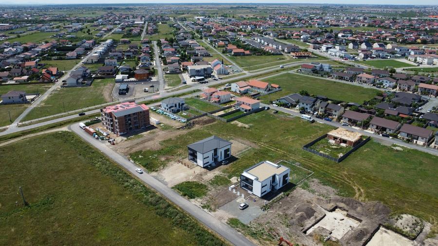 Teren de bloc cu AC - Cartier asfaltat - Drumul Boilor