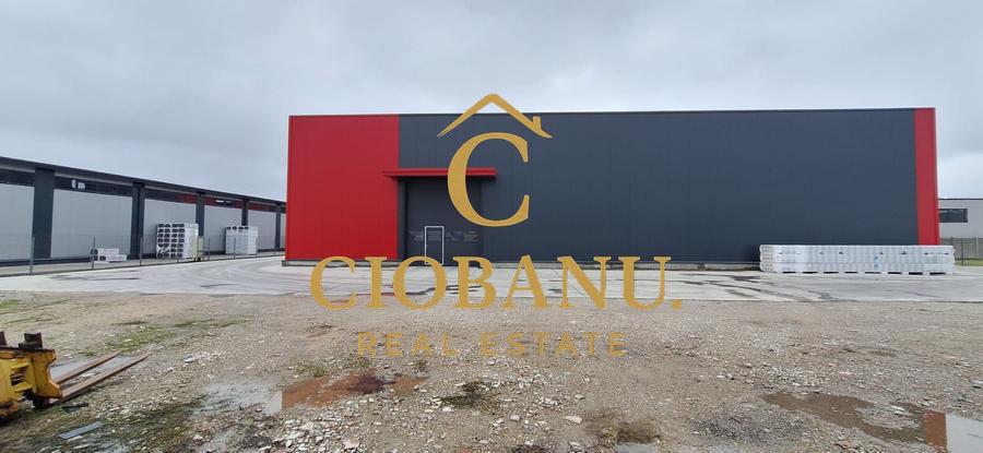 Hale industriale+Cladire de Birouri de inchiriat zona Aeroport
