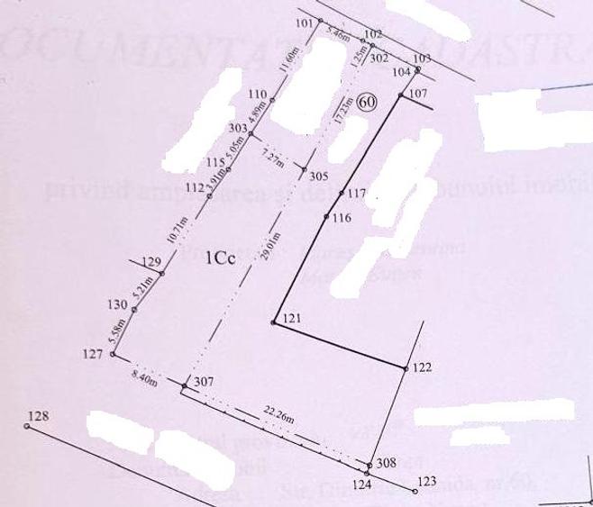 Teren intravilan cu constructii Piatra Neamt, str.D.Leonica, 1230 mp