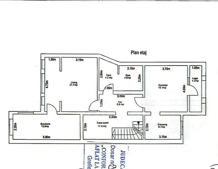 Apartament 2 camere / 72 mp / Terezian