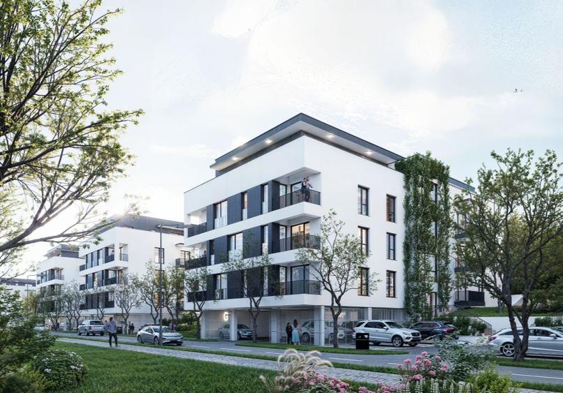 Apartament de 3 camere, 68 mp+balcon si terasa, ansamblu rezidential nou