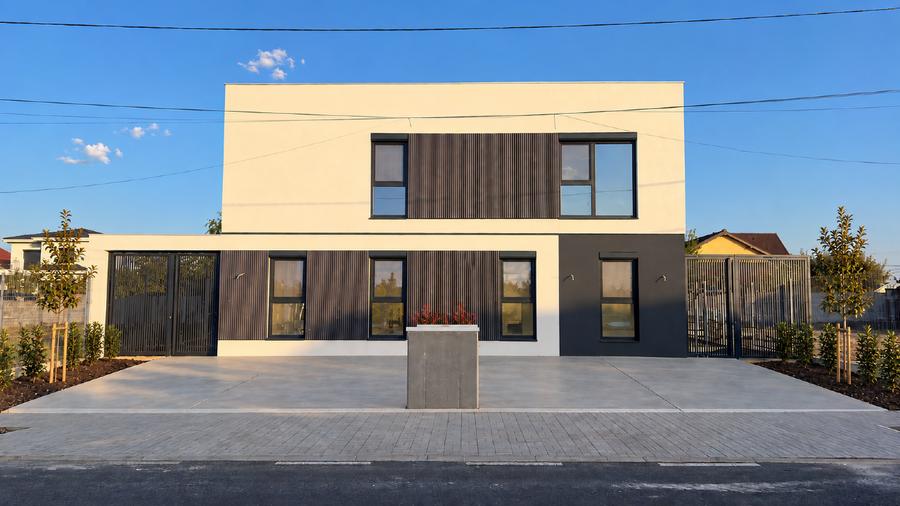Vând duplex pe strada închisă, liniștită, aproape de parcul Terra