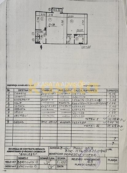 Apartament 2 Camere | Zona Veteranilor | Metrou | Centrala proprie - 1