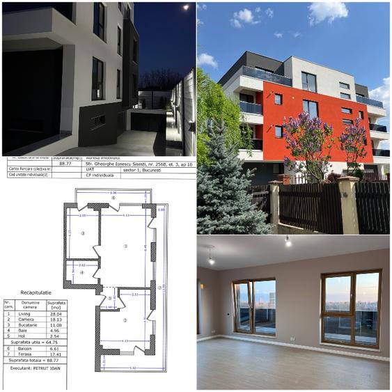 BLOC NOU 2025 - S.M.E Residence SISEȘTI - 2 Camere - Tip PENTHOUSE