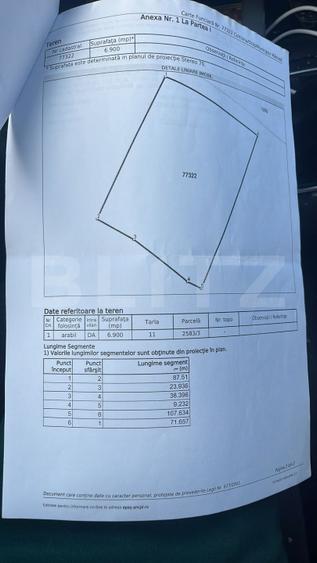 Teren intravilan 6.800 mp în Răzvad – deschidere 70 m, ideal investiție
