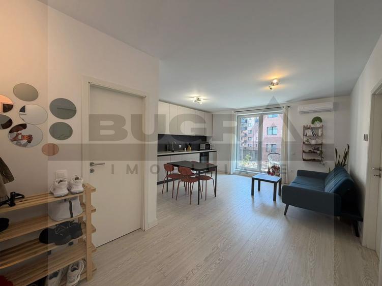 Apartament de 2 camere, modern, 45mp, parcare, complex Beta Residence