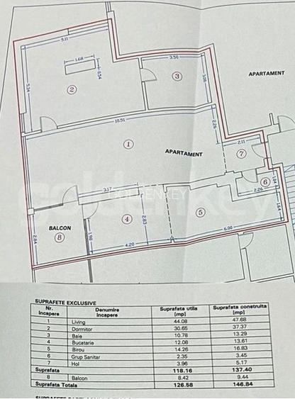 Apartament generos cu 3 camere | langa parc - 1